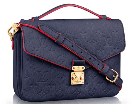 louis vuitton navy and red bag|Louis Vuitton blue bag monogram.